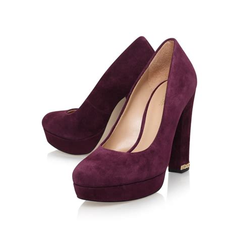 michael kors sabrina pump high heel court shoes|Michael Kors Sabrina Platform Pumps .